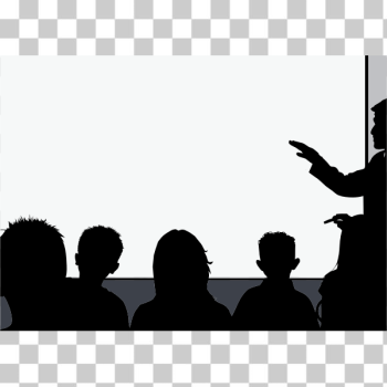 SVG Classroom silhouette SVG Classroom silhouette