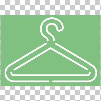 SVG Clothes hanger - white stroke SVG Clothes hanger - white stroke