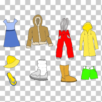 SVG Clothing assortment