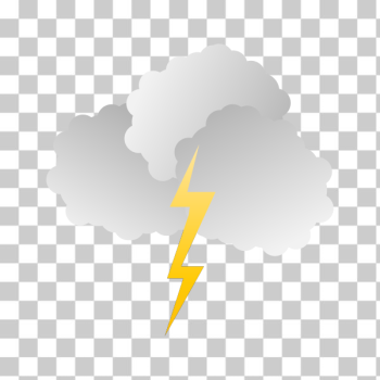 SVG Clouds and Lightning SVG Clouds and Lightning