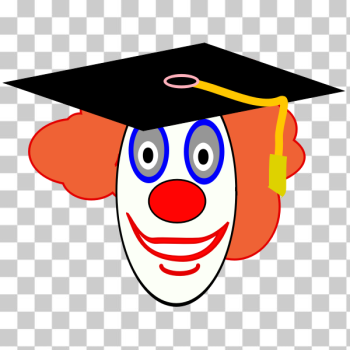 SVG Clown school graduate SVG Clown school graduate