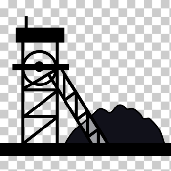 SVG Coal mine symbol