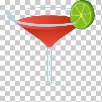 SVG Cocktail with lime vector image SVG Cocktail with lime vector image