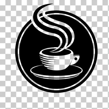 SVG Coffee symbol silhouette SVG Coffee symbol silhouette