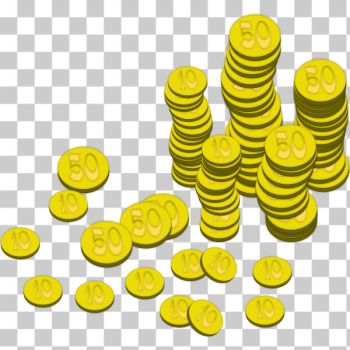 SVG Coins vector art SVG Coins vector art