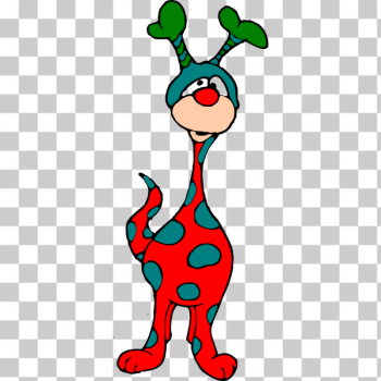SVG Colored cartoon creature SVG Colored cartoon creature