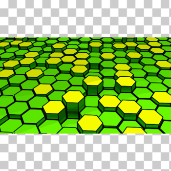 SVG Colored Hexagons SVG Colored Hexagons