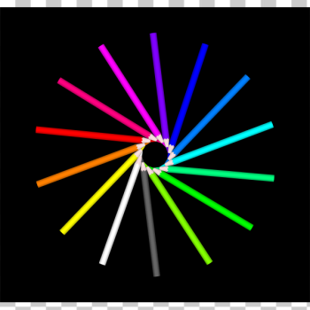 SVG Colored pencils star SVG Colored pencils star