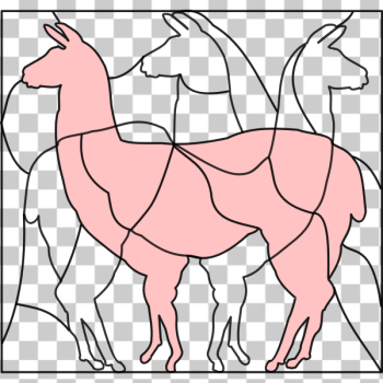 SVG Colored wild animal