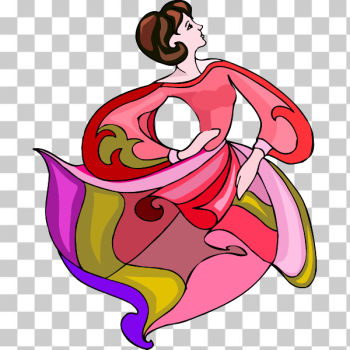 SVG Colorful dancer SVG Colorful dancer
