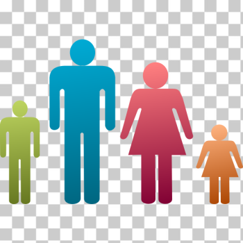 SVG Colorful family icons SVG Colorful family icons