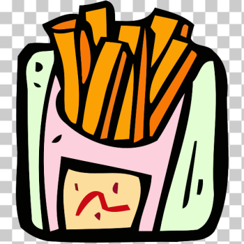 SVG Colorful french fries SVG Colorful french fries