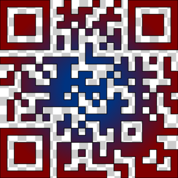 SVG Colorful QR code SVG Colorful QR code