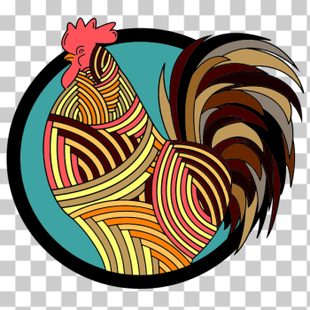 SVG Colorful rooster SVG Colorful rooster