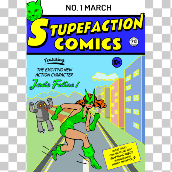 SVG Comic book cover SVG Comic book cover