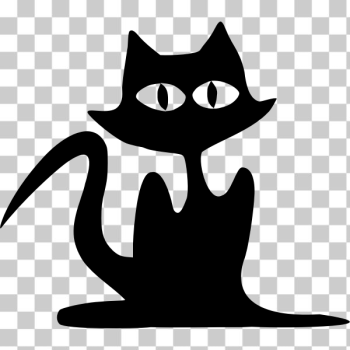 SVG Comic cat vector illustration SVG Comic cat vector illustration
