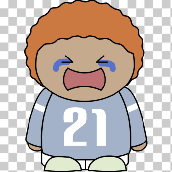SVG Comic character is upset SVG Comic character is upset