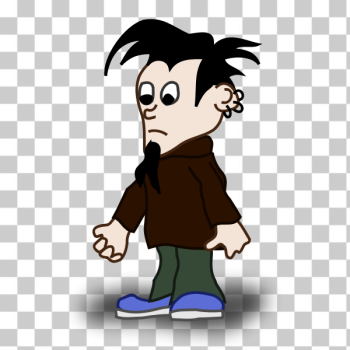 SVG Comic character vector image SVG Comic character vector image
