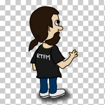 SVG Comic character vector image SVG Comic character vector image
