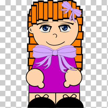 SVG Comic girl illustration SVG Comic girl illustration