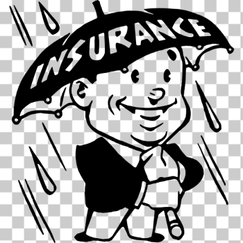 SVG Comic insurance company logo vector illustration SVG Comic insurance company logo vector illustration