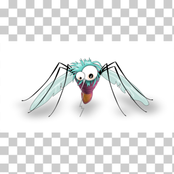 SVG Comic mosquito SVG Comic mosquito