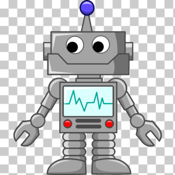 SVG Comic robot SVG Comic robot