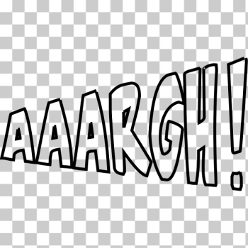 SVG Comic scream SVG Comic scream