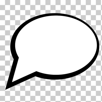 SVG Comic talk bubble vector clip art SVG Comic talk bubble vector clip art