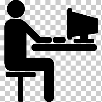 SVG Computer access available vector sign