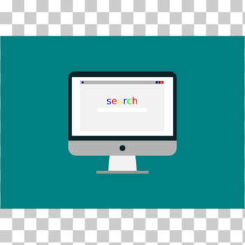SVG Computer monitor image SVG Computer monitor image