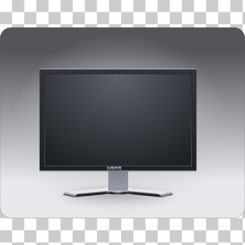 SVG Computer monitor vector illustration SVG Computer monitor vector illustration