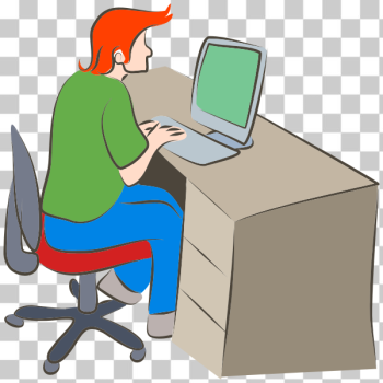 SVG Computer user SVG Computer user