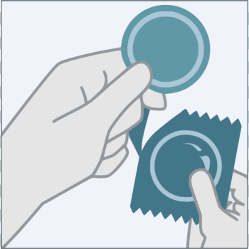 SVG Condom opening