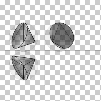 SVG cone 3 enveloped tetrahedron SVG cone 3 enveloped tetrahedron