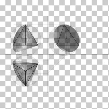 SVG cone 3 enveloped tetrahedron construction SVG cone 3 enveloped tetrahedron construction