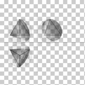 SVG cone 4 enveloped tetrahedron construction SVG cone 4 enveloped tetrahedron construction
