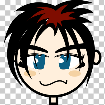 SVG Cool boy portrait vector illustration SVG Cool boy portrait vector illustration