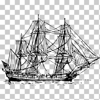 SVG Corvette ship vector image SVG Corvette ship vector image