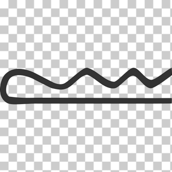 SVG Cotter pin vector drawing