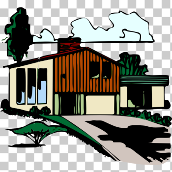 SVG Country house drawing SVG Country house drawing