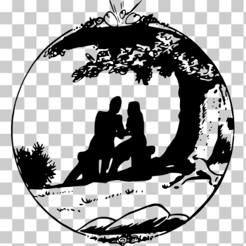 SVG Couple silhouette SVG Couple silhouette