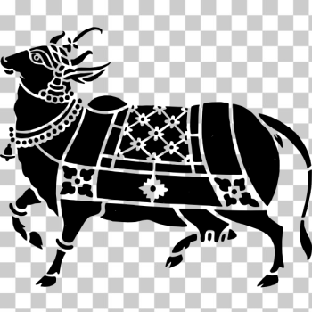 SVG Cow Stencil SVG Cow Stencil