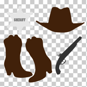 SVG Cowboy clothing and accessories SVG Cowboy clothing and accessories