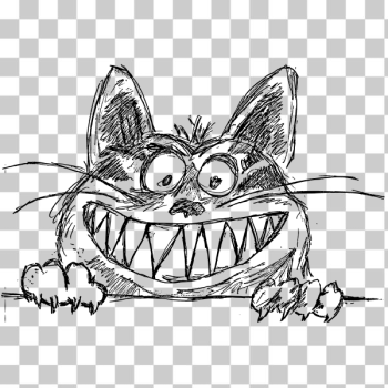 SVG Crazy cool smiling cat vector drawing SVG Crazy cool smiling cat vector drawing