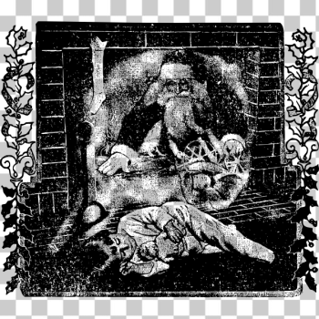SVG Creepy Santa vector image SVG Creepy Santa vector image
