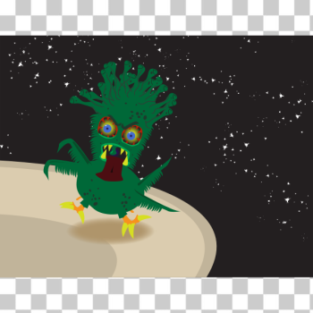 SVG Creepy space chicken SVG Creepy space chicken