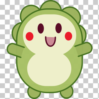 SVG Critter with hairdo vector image SVG Critter with hairdo vector image
