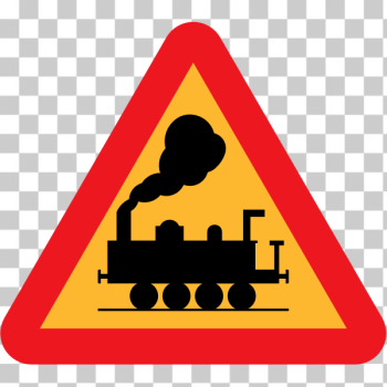 SVG Crossing without barrier sign vector drawing SVG Crossing without barrier sign vector drawing
