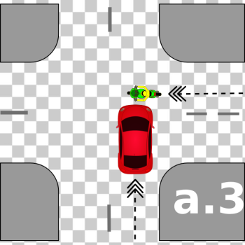 SVG Crossroad vehicle crash SVG Crossroad vehicle crash